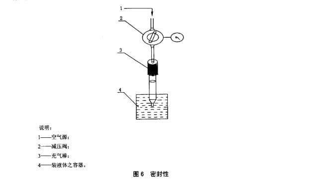 軟管在水中接受正壓測試的場景